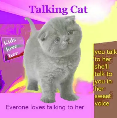 Cat Talking android App screenshot 0